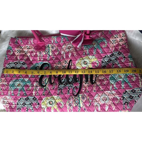 SazyBee large tote shoulder bag Personalized Name Evelyn - Picture 11 of 12